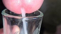 Cum Juggler: C.u.m.s - close-up en beweging vertraagd - solo cumshot #28