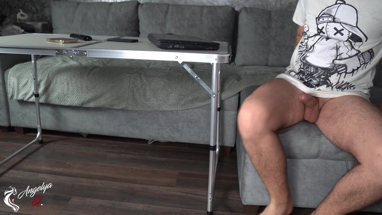 AnGelya G: My Girlfriend's Stepsister Sucks Me Under the Table, She Wants...