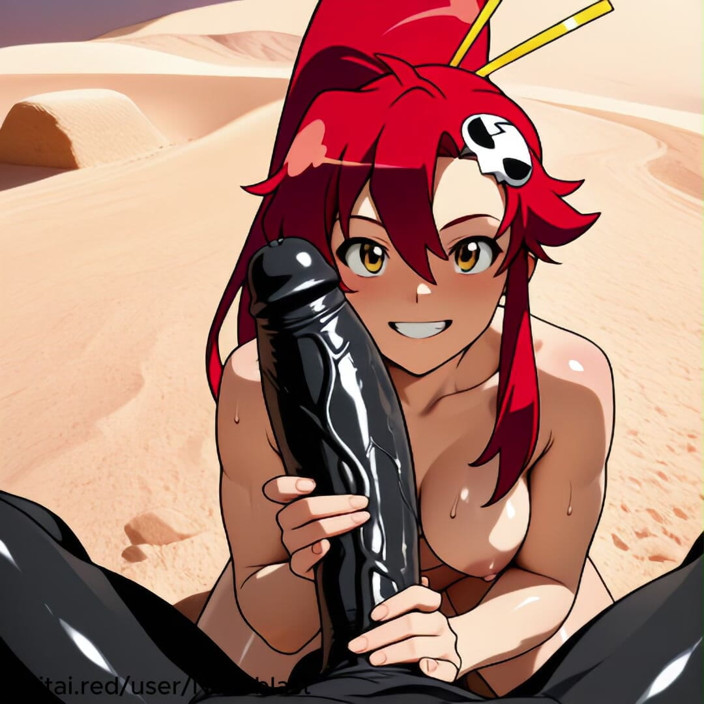 Nekoblastai: Yoko Littner Gurren Lagann Gangbang Ai