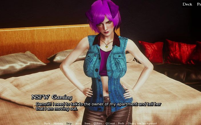 NSFW Gaming: Meisje masturbeert terwijl ze aan me denkt (furrhouse ch16p4)