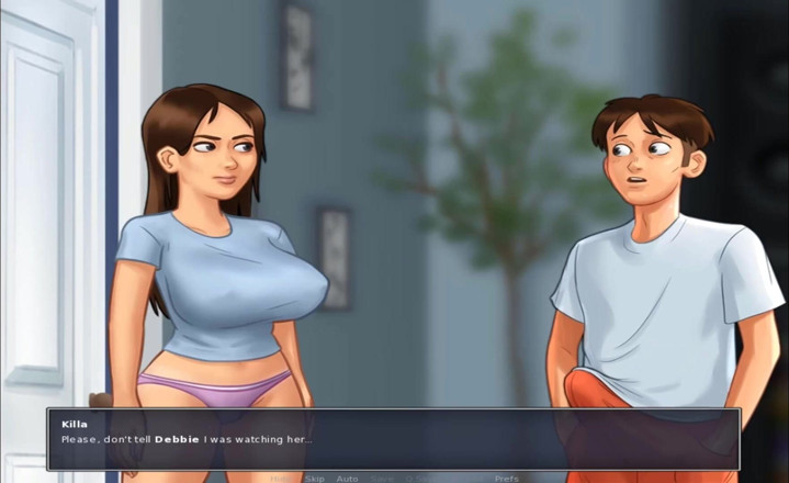 Hentai World: Summertime saga - 쿠키 항아리 Debbie 1