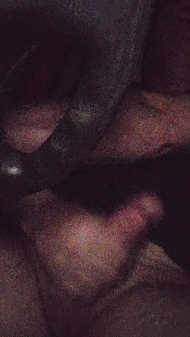 Incredible Dick: Horny guy jerks off in the truck