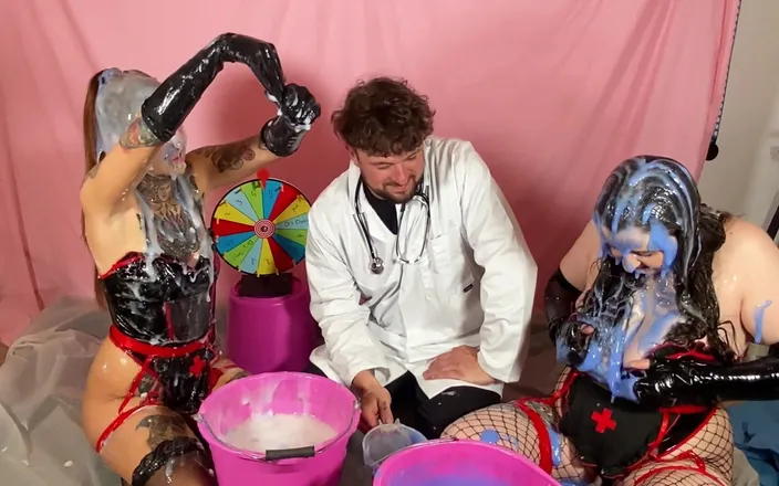 Yourfavecumslut: Human Anatomy Sploshing and Gunge Spin the Wheel!