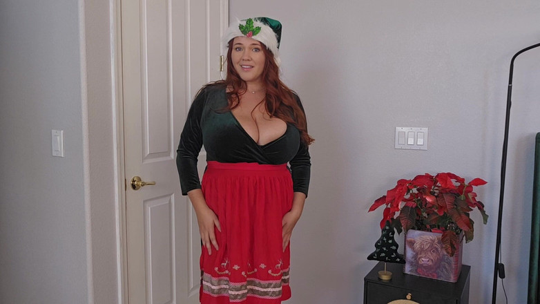 Annabelle Rogers: Süße stiefmutter hilft jungfräulichem stiefsohn, weihnachtsstimmung zu bekommen