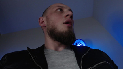 Hunky time: Leather Boss, Domination and Cum