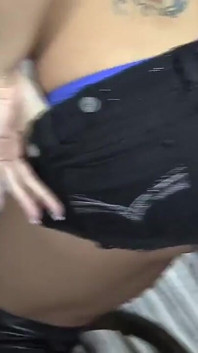 Big Tits British Blonde Cha Cha Striptease Dance