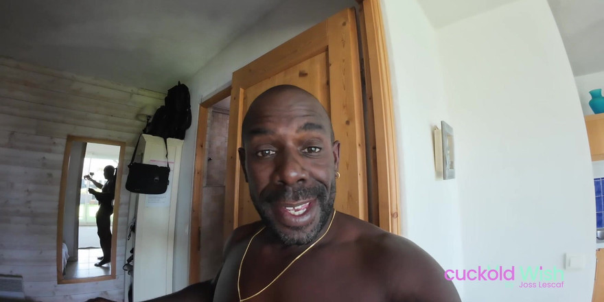 Joss for Cuckold wish: Irogena and Young Cuck Cleaner Sfw