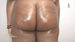 Miss-Safiya: Big oily booty jiggling and clenching - Custom video