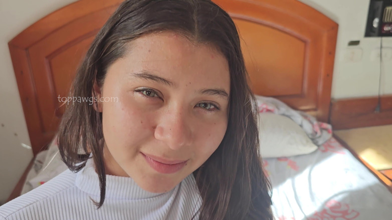 TopPawgs: Yeşil gözlü pawg müstakbel kocası için güvenli seks çalışıyor