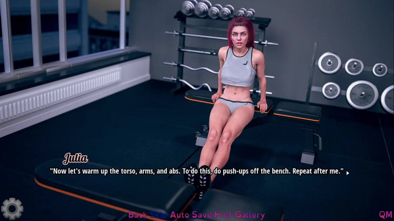 Hades mornignstar: Simon Fuck Gym Trainer by Accident (double Fucked)