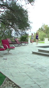 Catie Parker, Ember Stone & Tara Morgan, sexy lesbické teenagerky v sexy trojce