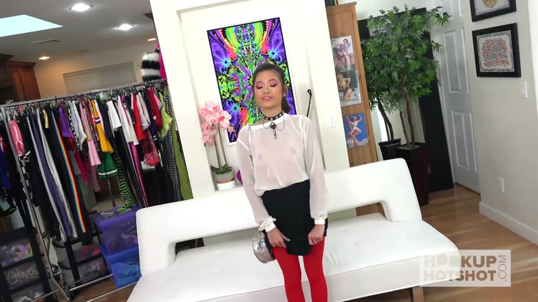 Hookup Hotshot: Tiny Asian finds guy on the internet to fuck