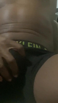 Cumming so Hard Stroking My Big Black Hard Cock