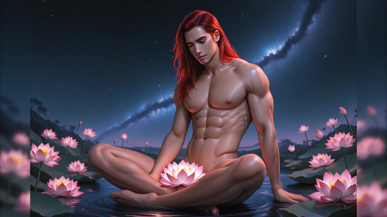 LustMen: Şehvetli imparator zane gay çıplak slayt gösterisi: yırtık kızıl saçlı yarak...