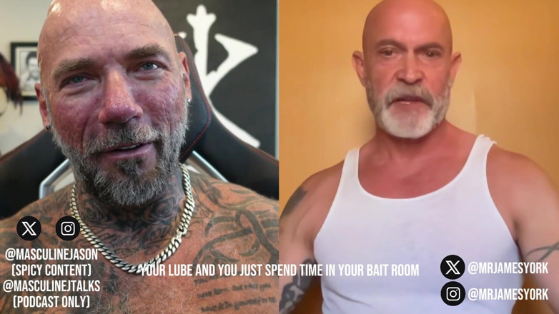 Raw and Uncensored with Masculine Jason: Porn Star Confessions - James York (episode 214)