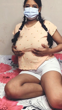 Home Alone Ena Fingering Pussy She Needs an Indian Hot Boy