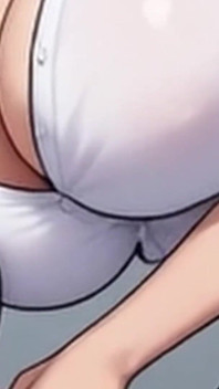 Waifu Secretary POV - White Hair GILF & Brunette Office Close-up Teasing
