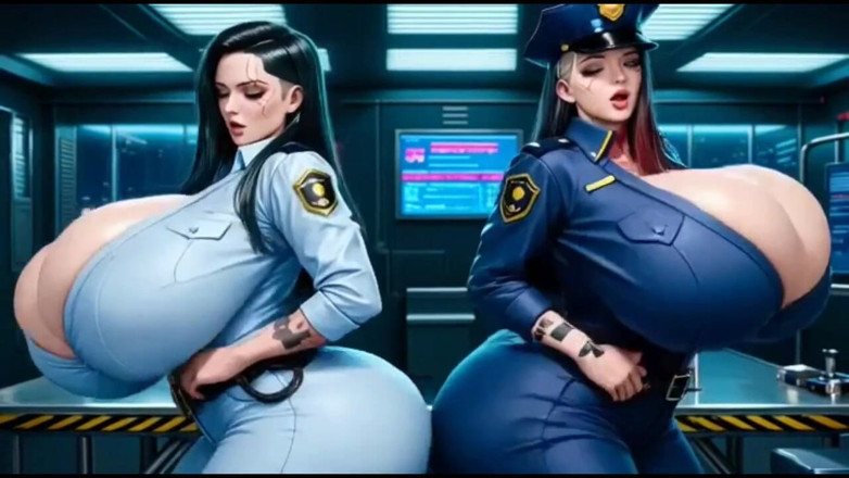 Hot girl dancing: Capitão policial, versão longa, animação ai