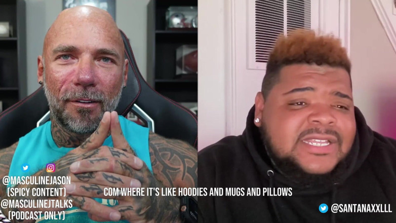 Raw and Uncensored with Masculine Jason: Lời thú nhận của ngôi sao khiêu dâm - santana xxl (tập 131)