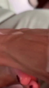 MILF Granny Rubs Cum All Over Her Feet