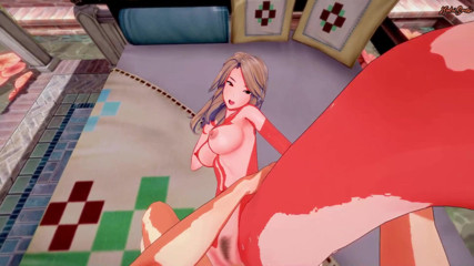 Hentai Smash: Katalina swallows your cum then fucked doggystyle from your POV -...