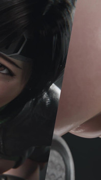 Yuffie Kisaragi Big Dick Nedbalé kouření - Deep & Messy 3D animace