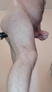 Tlusté černé dildo šuká zadek zezadu 1.