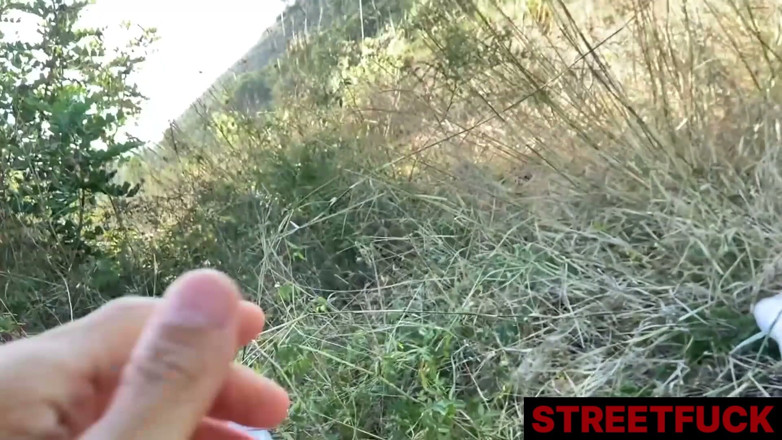 STREETFUCK: Streetfuck Slimfit Emelie Needs a Outdoor Fuck