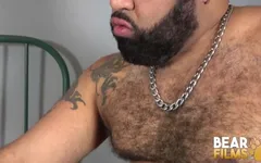 Bearfilms Obese Hairy Brooklyn Bear and Dean Gauge Raw Breed After Blowjob