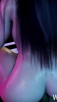 3D สาวเอเชียนมใหญ่โสเภณี นั่งคร่อมควยยักษ์กระเด้าสุดมันส์