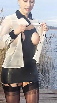 Obraznică la lac