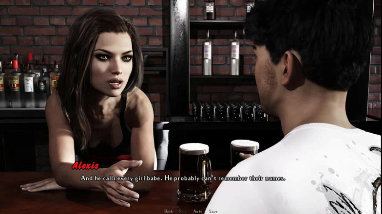 Dirty GamesXxX: Entrelacés : un mec, son ami et une barmaid sexy - Ep7