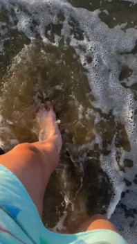 Walking on the Beach