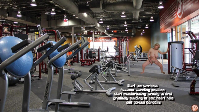 MarieRocks: Hot gilf intense masturbation workout