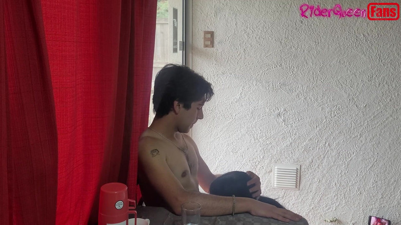 Riderqueen: Video pro fanoušky - štíhlý nevlastní syn tvrdě