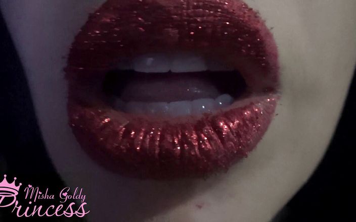 Goddess Misha Goldy: Le rouge à lèvres le plus envoûtant