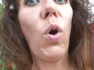 Mature brunette with huge tits gets arrested