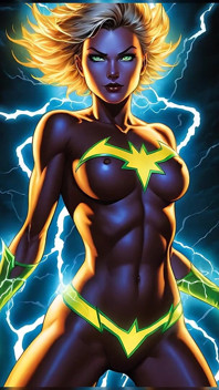 Nude volt radiance tempestade elétrica