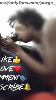 德国女孩很好地喉咙我的鸡巴