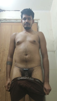 Indian Sexy Boy Nude Show with Shower