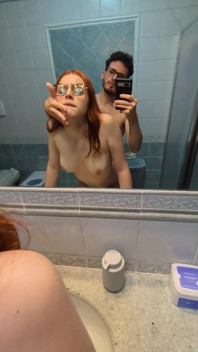 I Fuck My Girlfriend Hard in the Bathroom and in Her Face