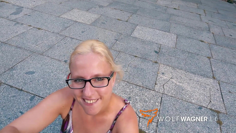 Wolf Wagner.love: German Girl Jana Schwarz eager to eat cum! WOLF WAGNER