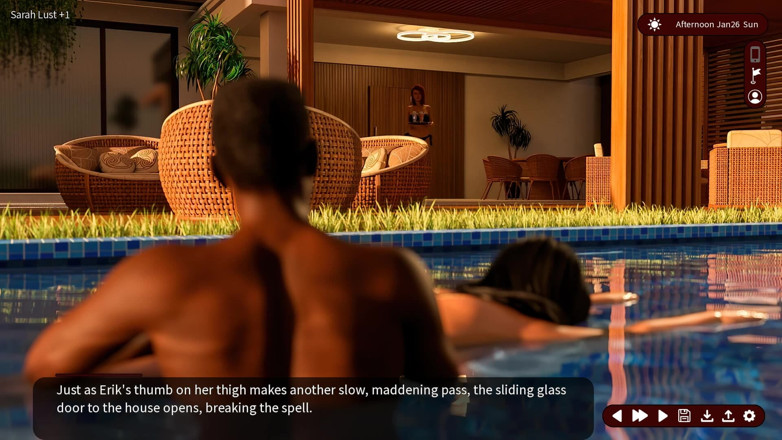 Dirty GamesXxX: Susurros de deseo: lecciones de natación para la esposa caliente -...