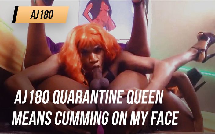 AJ180: Aj180, la reine du confinement me fait éjaculer sur le visage