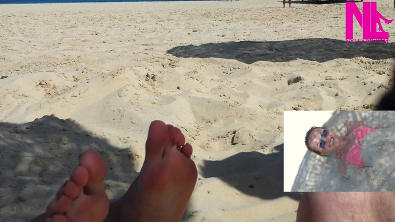 Nyllady: Saya Dikongkek Kaki Saya Di Pantai