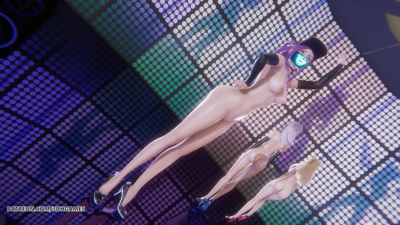 3D-Hentai Games: [mmd] Kara - 단계 (5p) 아리 세라핀 아칼리 카이사 에블린 벌거벗은 댄스 리그 오브 레전드 헨타이