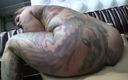 Hot Girlz: Hot tattooed woman sucks and fucks huge dick for the...