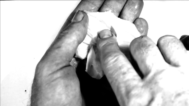 Kane Santiago: Fetysz dłoni - moje ręce niszczące kwiaty i owoce