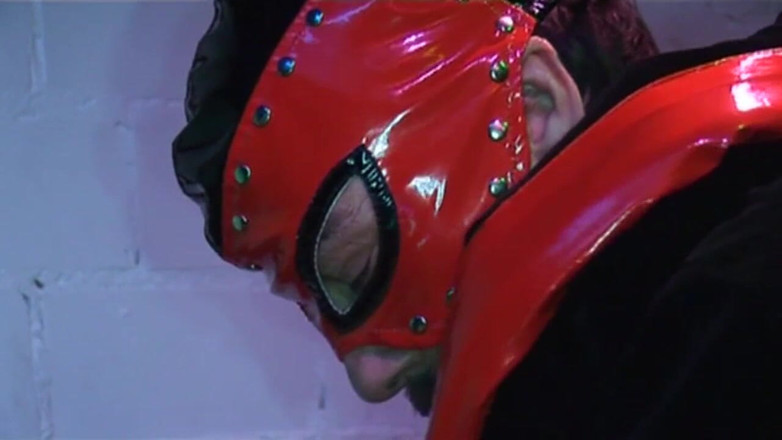 Night wank: Masked Blonde Squirts Wildly From Deep Fingering Explosion