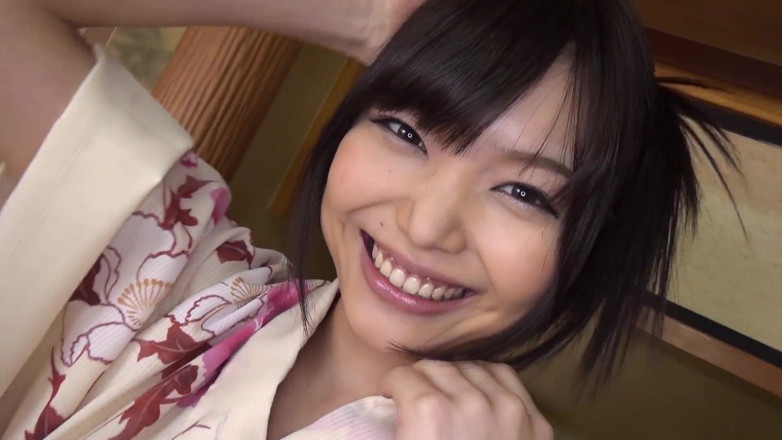 Caribbeancom: Hairy japanese chick gets pleased by her lover's cock